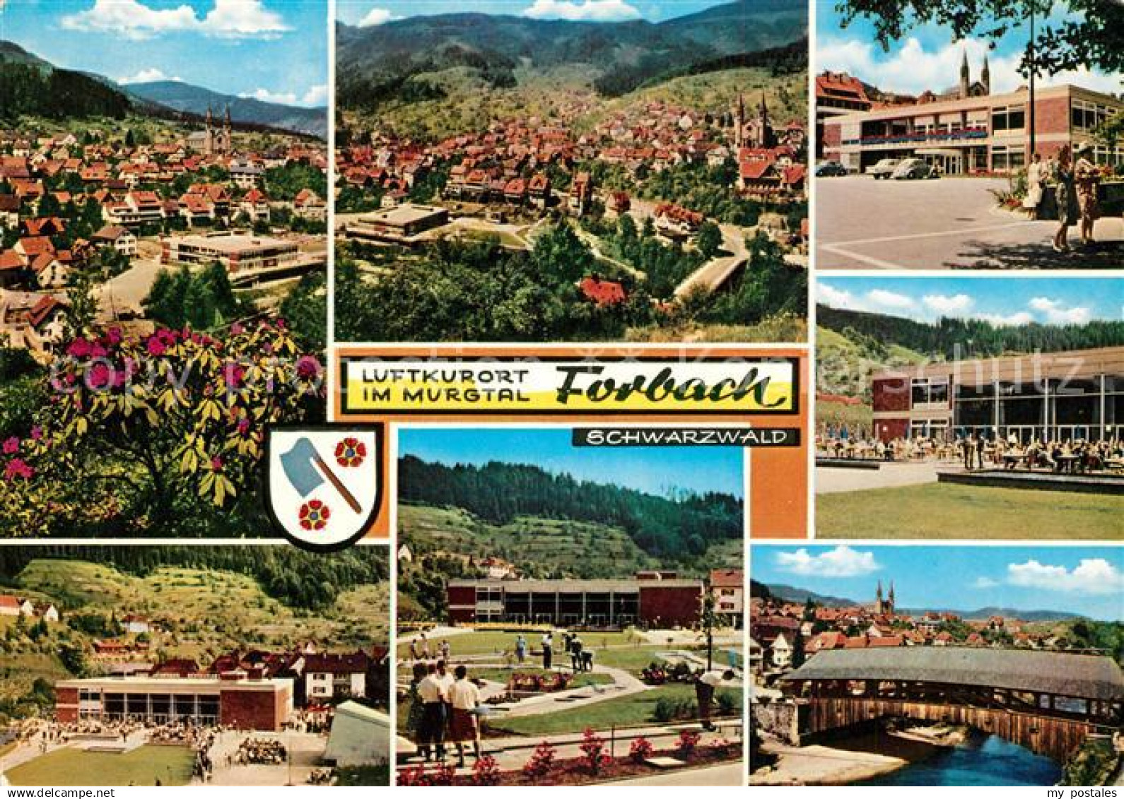 73231087 Forbach Baden Panoramen Parkanlagen Forbach Baden