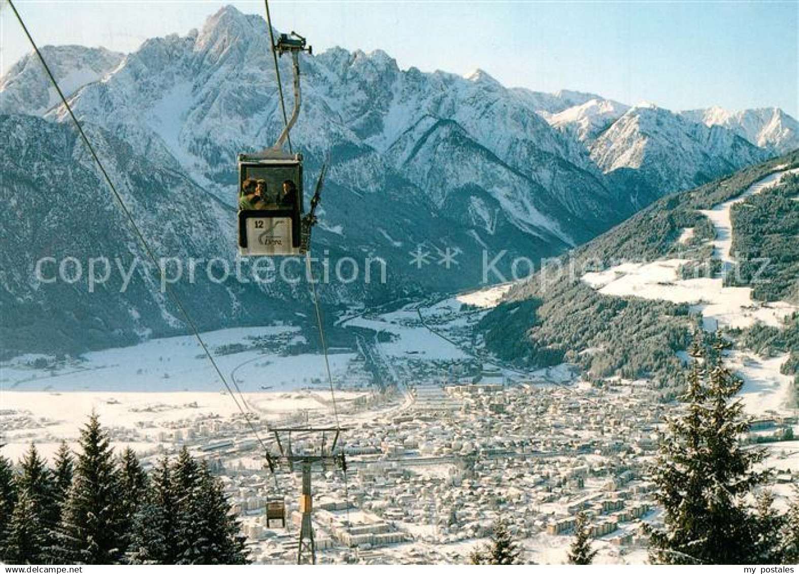 73231285 Lienz Tirol Dolomiten Seilbahn zum Zettersfeld Lienz Tirol