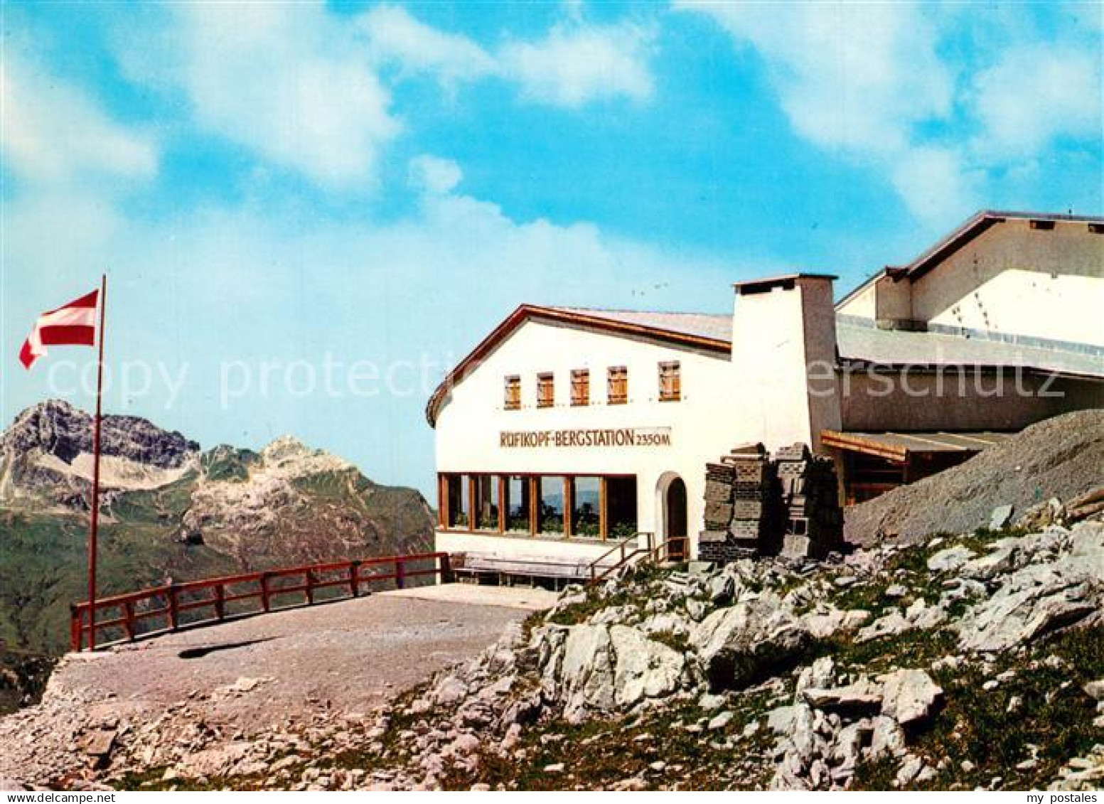 73231720 Lech Vorarlberg Restaurant der Ruefikopf-Seilbahn Lech Vorarlberg