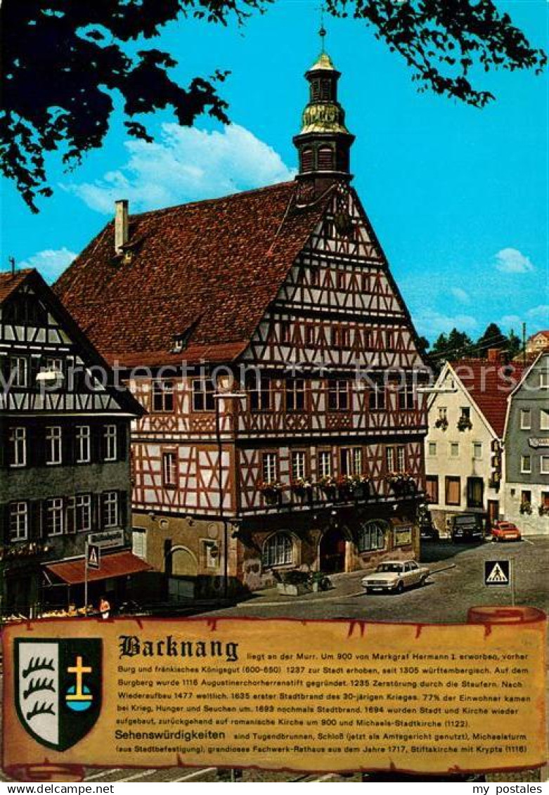 73232337 Backnang Rathaus Backnang