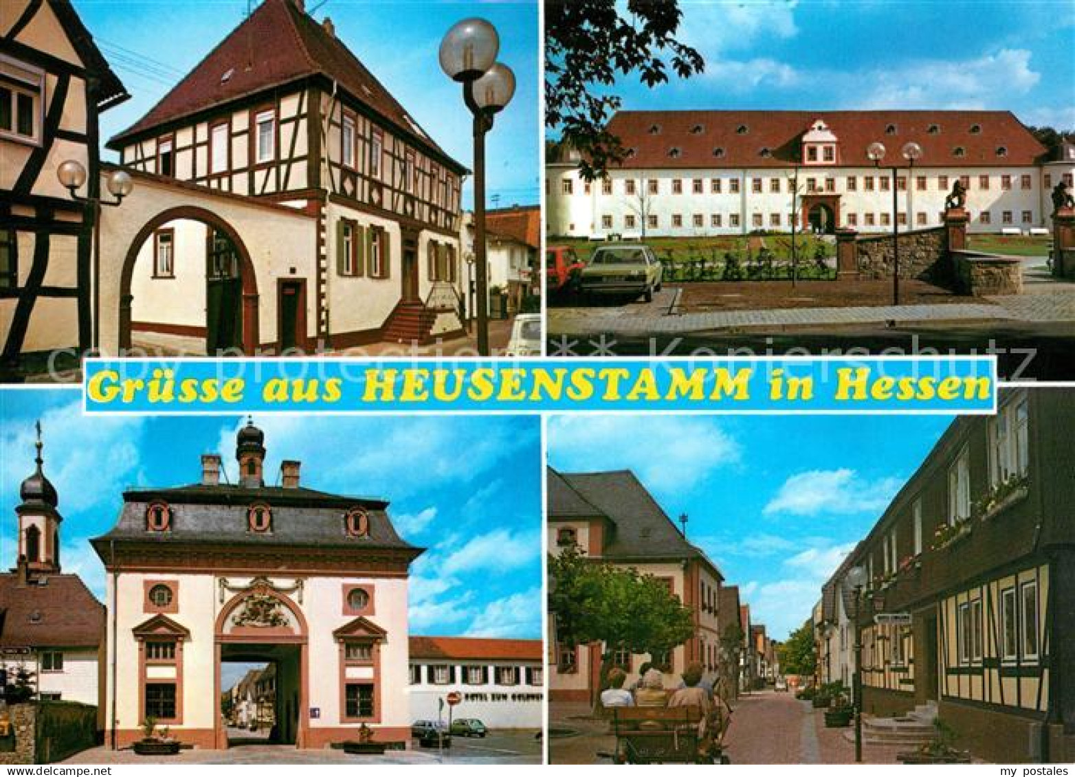 73233912 Heusenstamm Unnergass Torbau Schloss