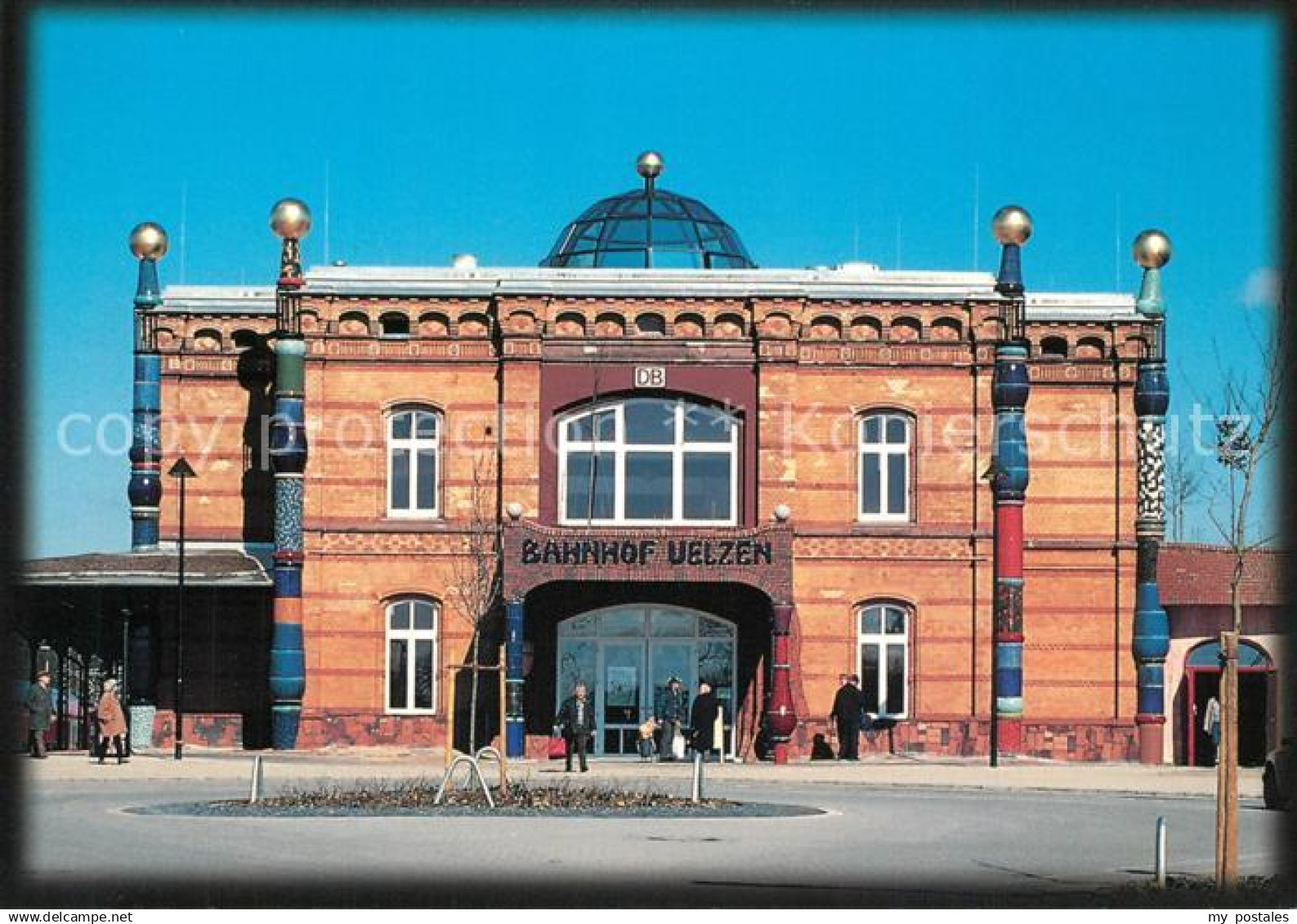 73235650 Uelzen Lueneburger Heide Bahnhof Hundertwasser Uelzen Lueneburger Heide