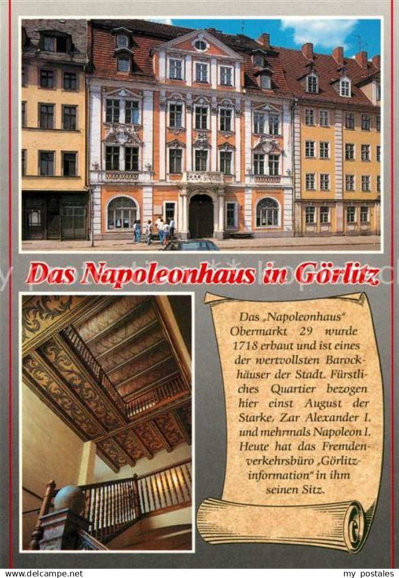 73236094 Goerlitz Sachsen Napoleonhaus Chronik Goerlitz Sachsen