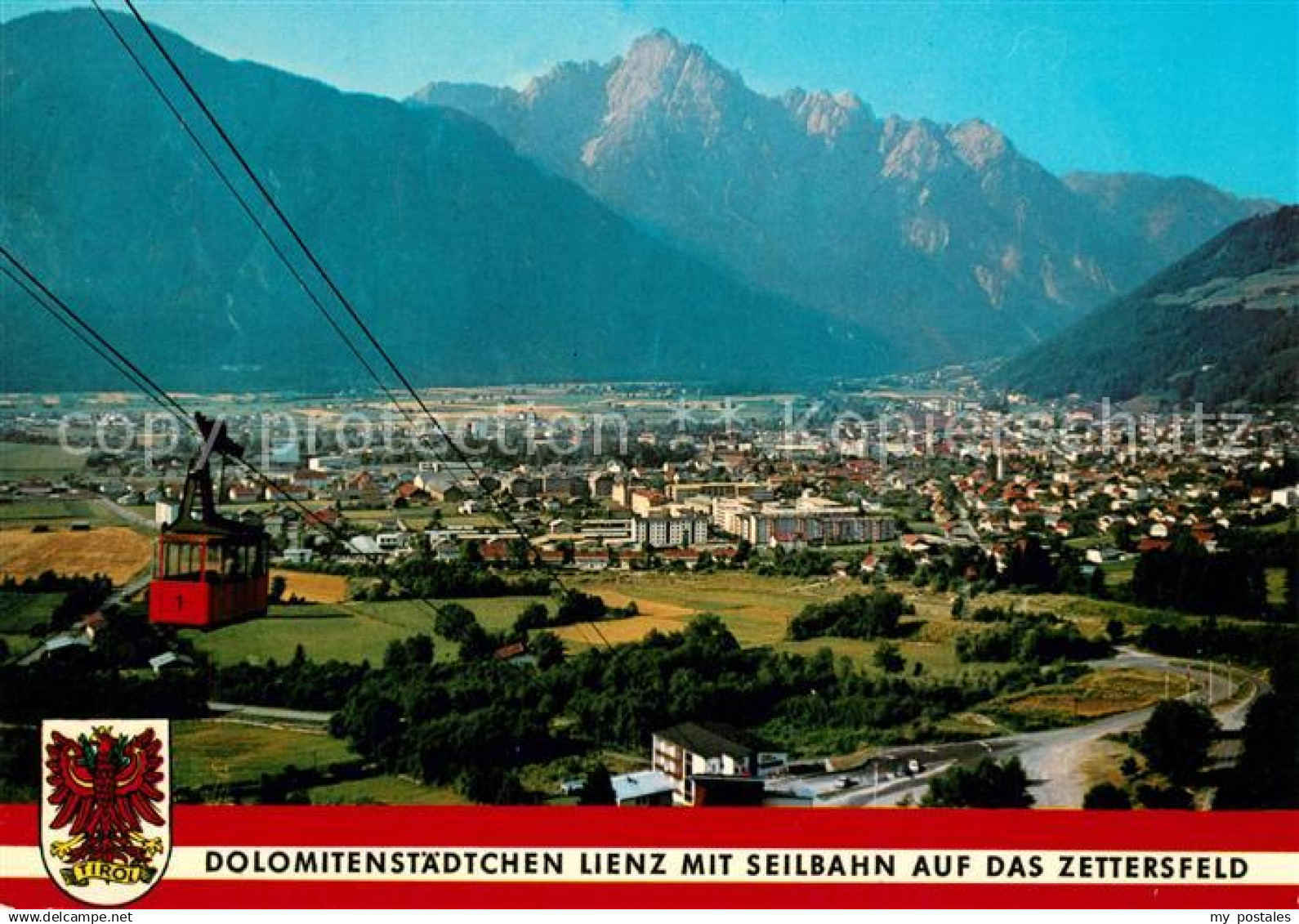 73236477 Lienz Tirol Dolomiten Seilbahn auf das Zettersfeld Lienz Tirol