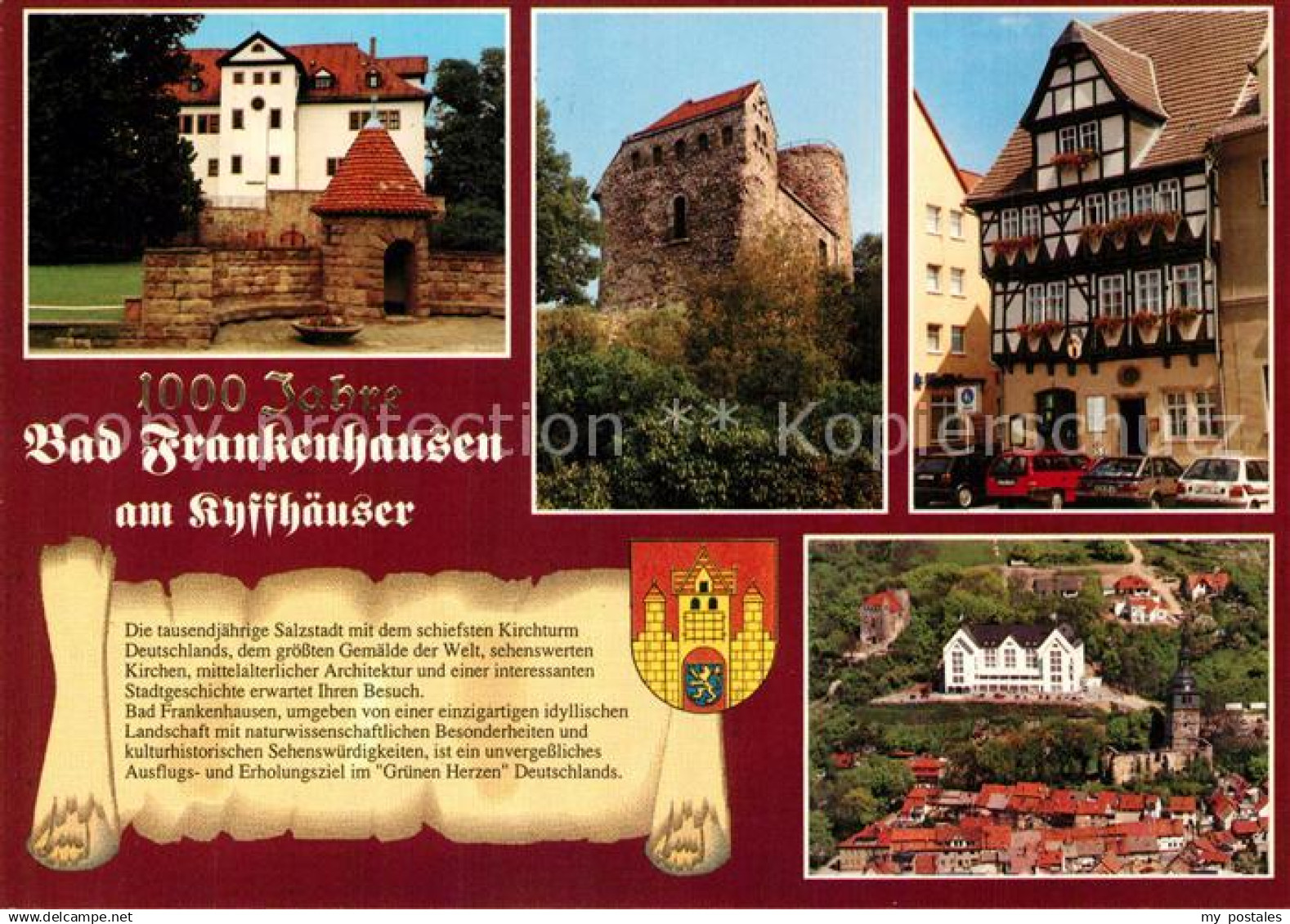 73238503 Bad Frankenhausen Schloss Burg Panorama Chronik Bad Frankenhausen