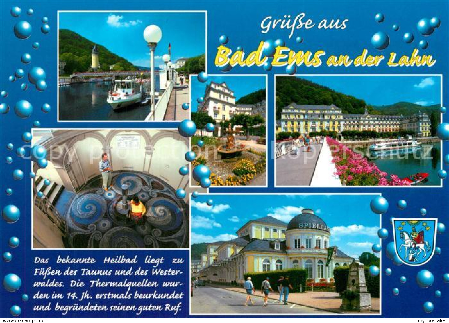 73239440 Bad Ems Spielbank Kurpromenade Thermalbad Sanatorien Bad Ems