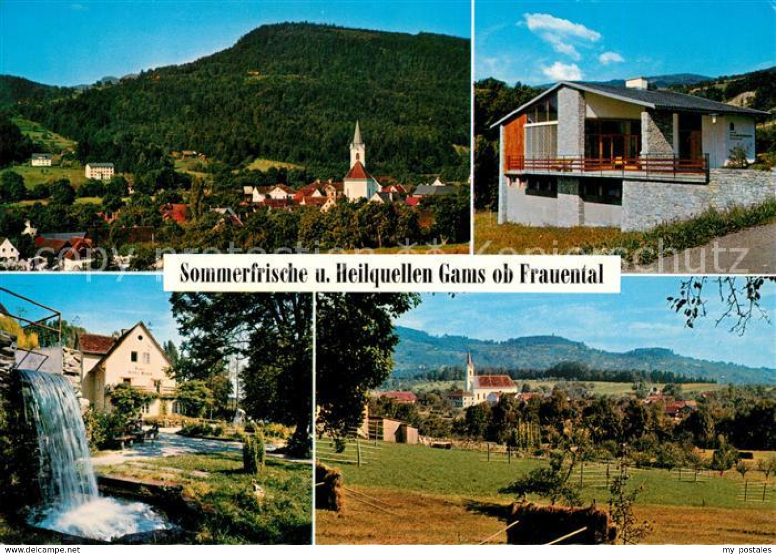 73244433 Bad Gams Sommerfrische Heilquellen Kipperquellen Hubertusquelle Ortsans