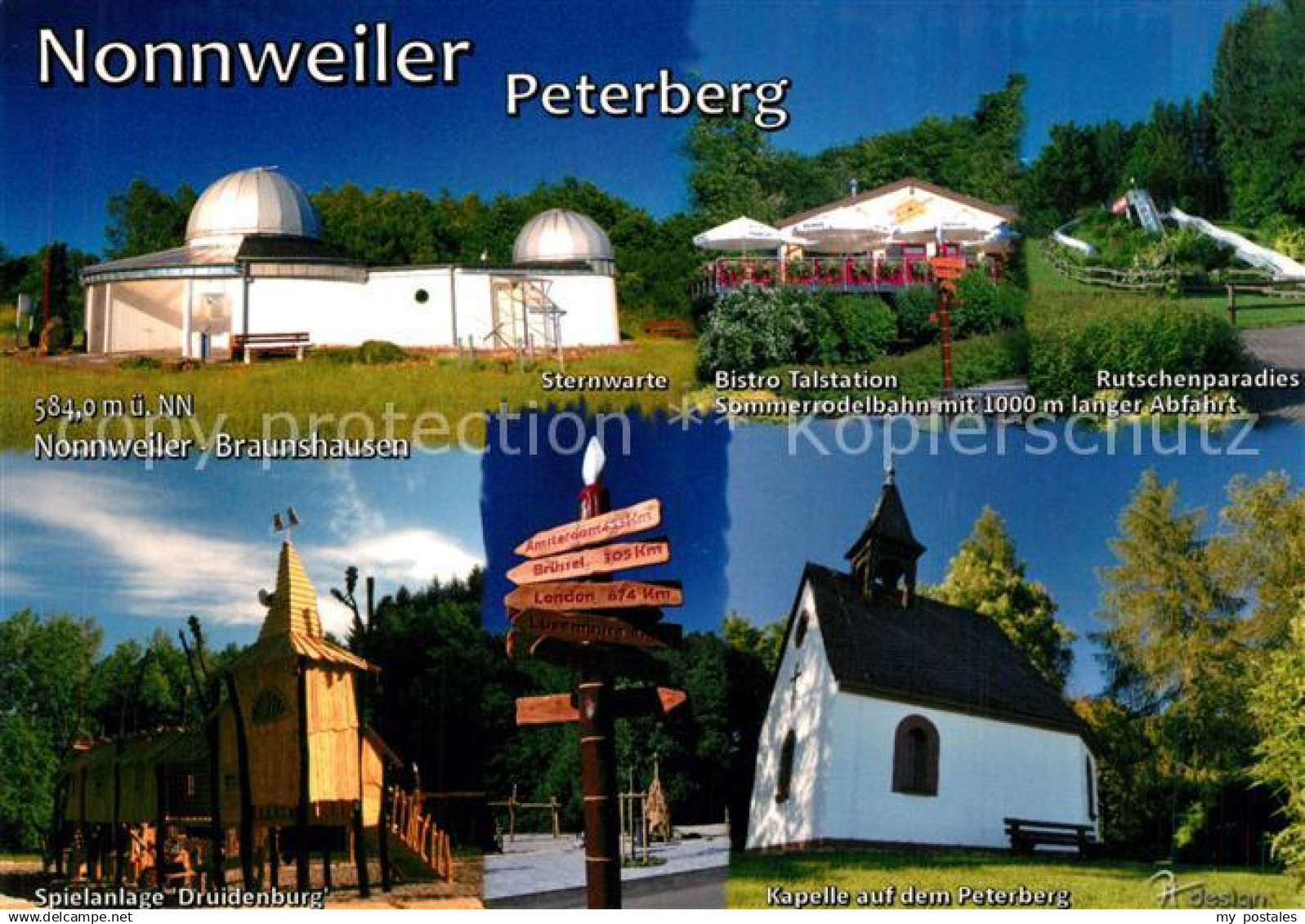 73249670 Nonnweiler Peterberg Braunshausen Sternwarte Kapelle