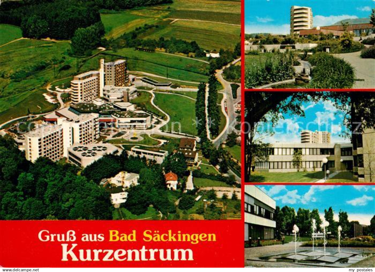 73249839 Bad Saeckingen Fliegeraufnahme Kurzentrum Bad Saeckingen