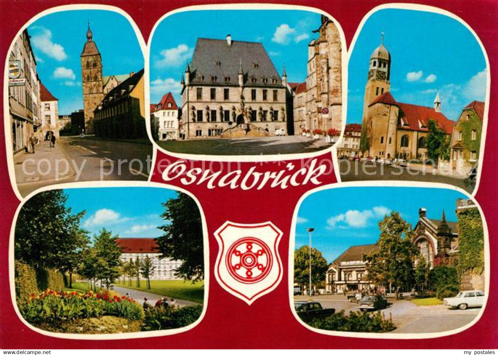 73254923 Osnabrueck Rathaus Kirche Park  Osnabrueck