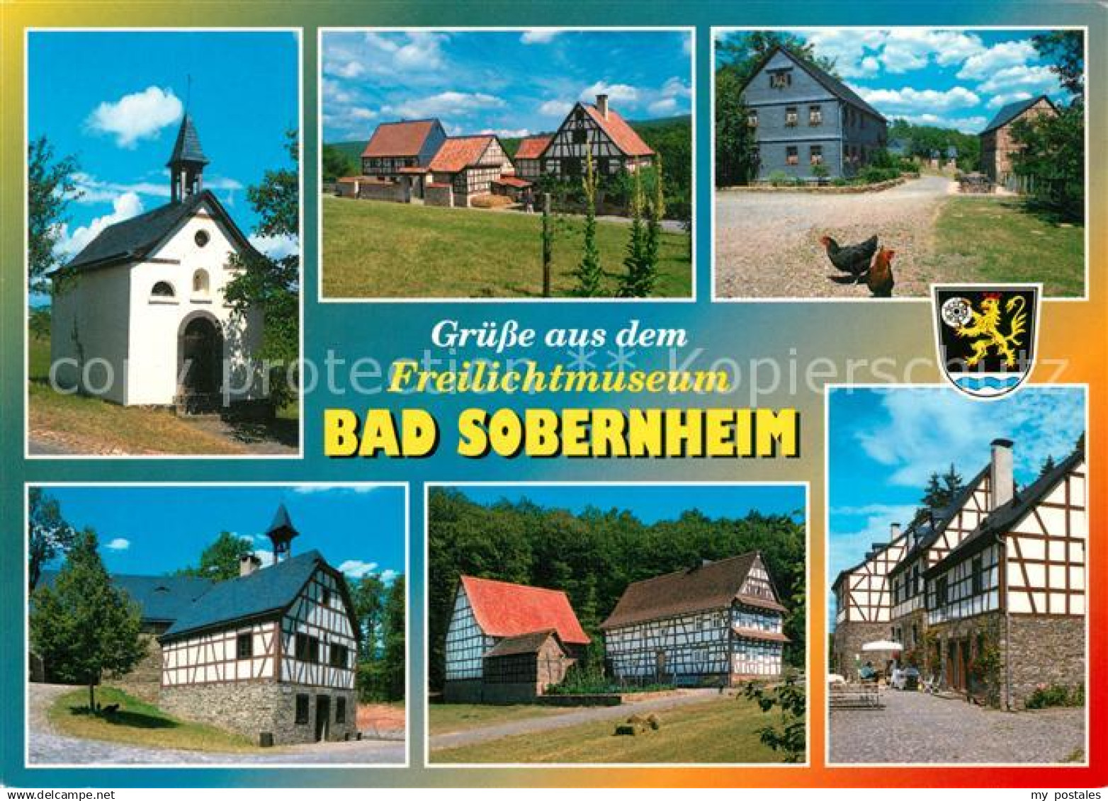 73257499 Bad Sobernheim Kapelle Fachwerkhaeuser Bauernhof