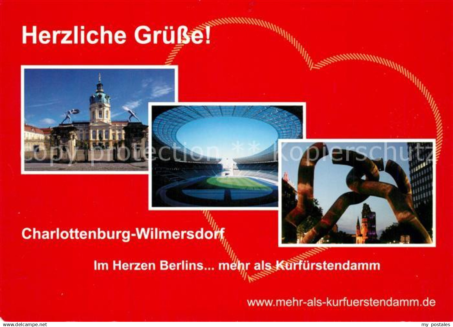 73266730 Charlottenburg Wilmersdorf Schloss Charlottenburg Olympiastadion Plasti