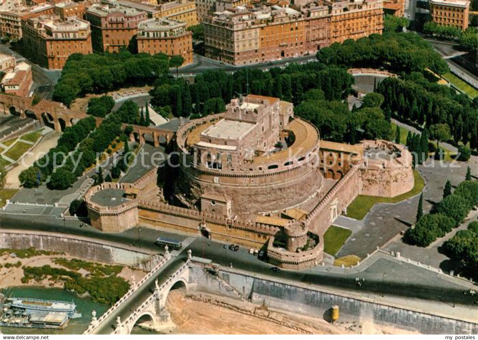 73268881 Roma Rom Fliegeraufnahme Castel Sant Angelo Roma Rom