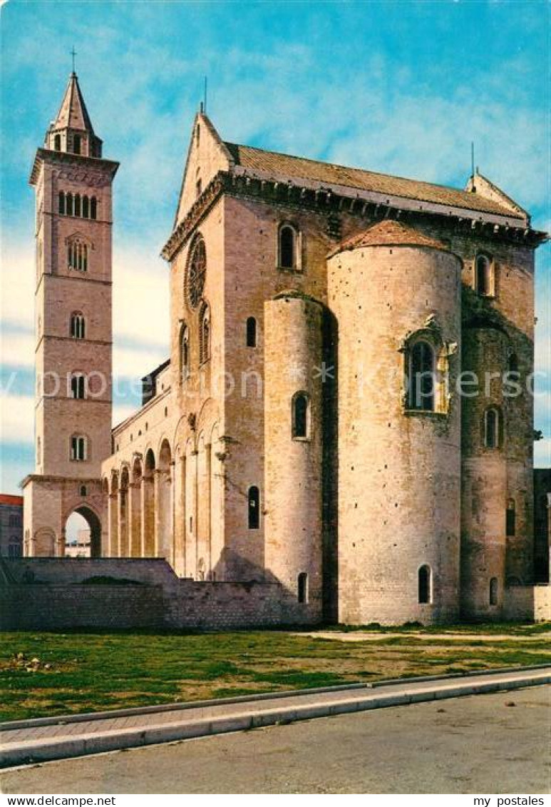 73271094 Trani Romantische Kathedrale mit Glockenturm Trani