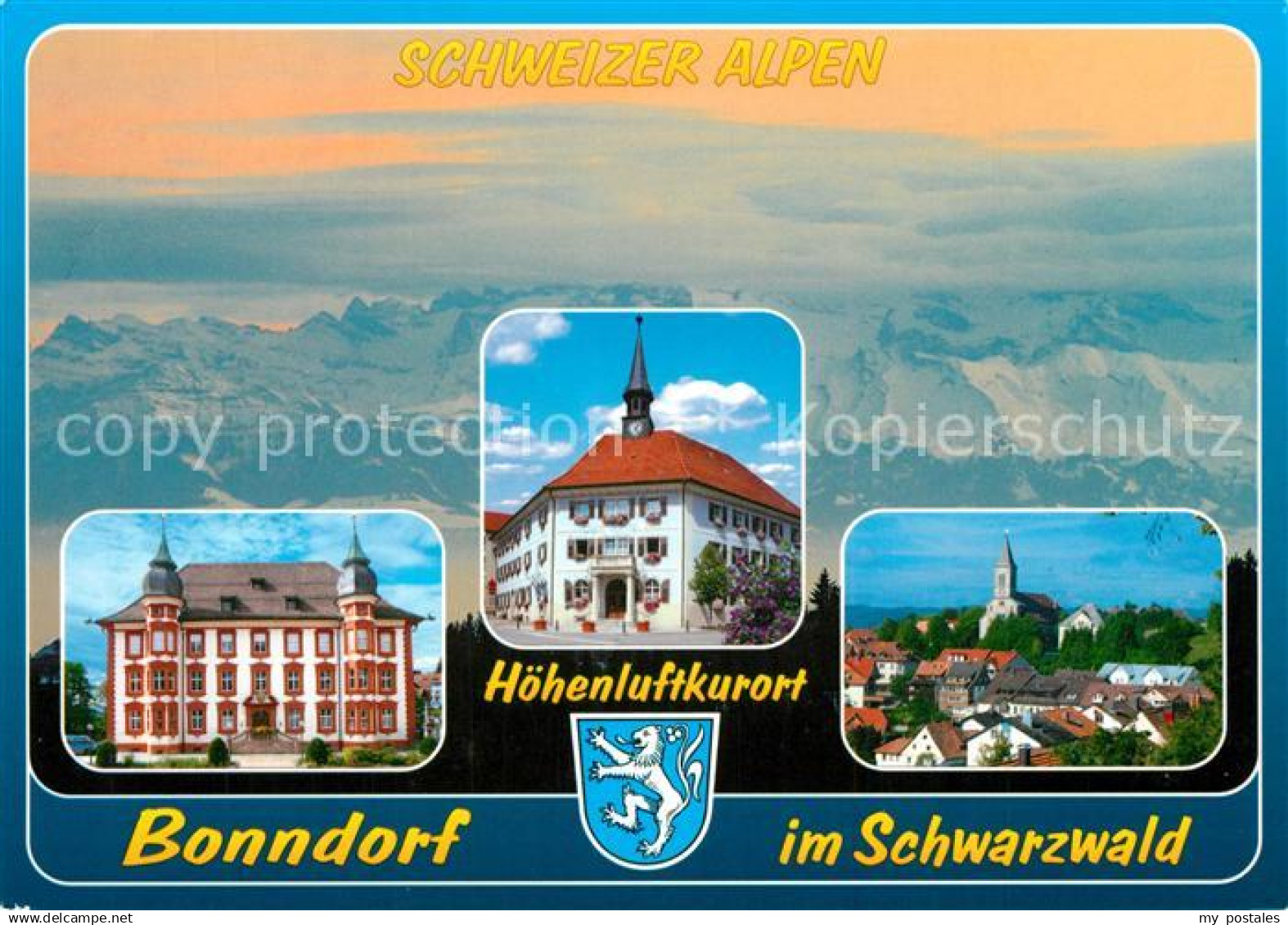 73271793 Bonndorf Schwarzwald Schloss Rathaus Kirche Bonndorf Schwarzwald