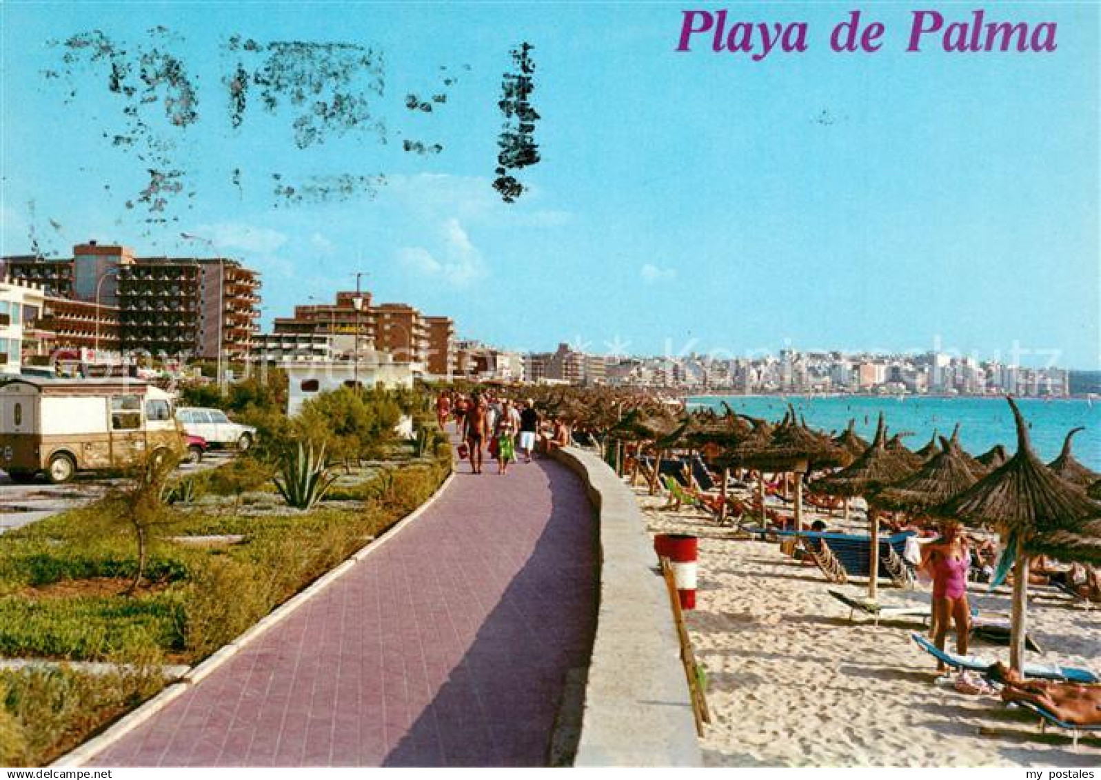 73272168 Playa de Palma Mallorca Strandpromenade Playa de Palma Mallorca