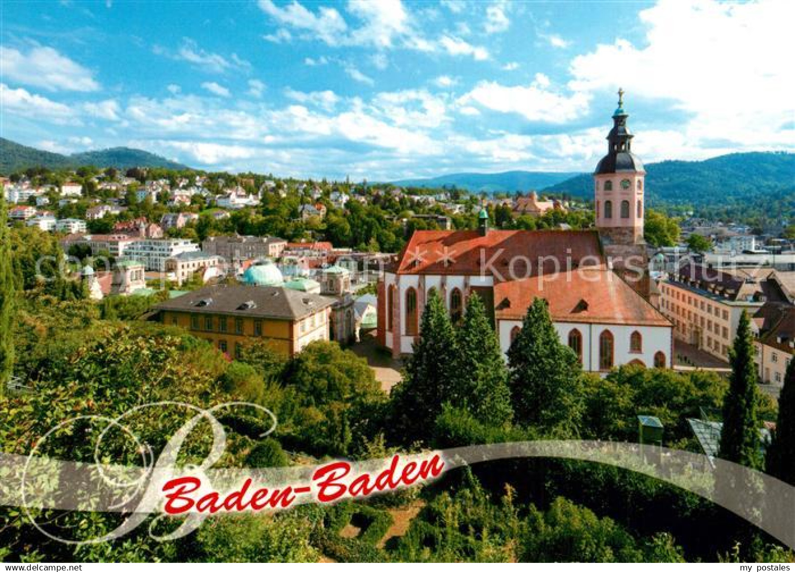 73276904 Baden-Baden Schloss Stiftskirche Baden-Baden