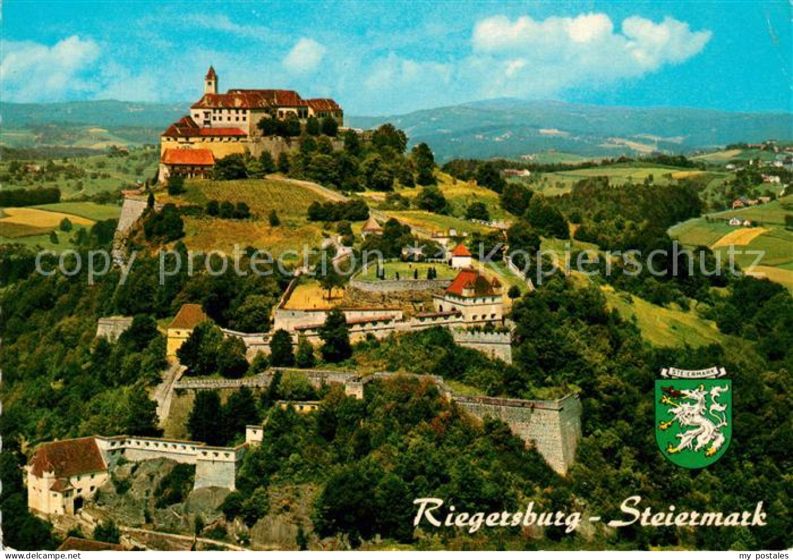 73281785 Riegersburg Burg Riegersburg Fliegeraufnahme Riegersburg