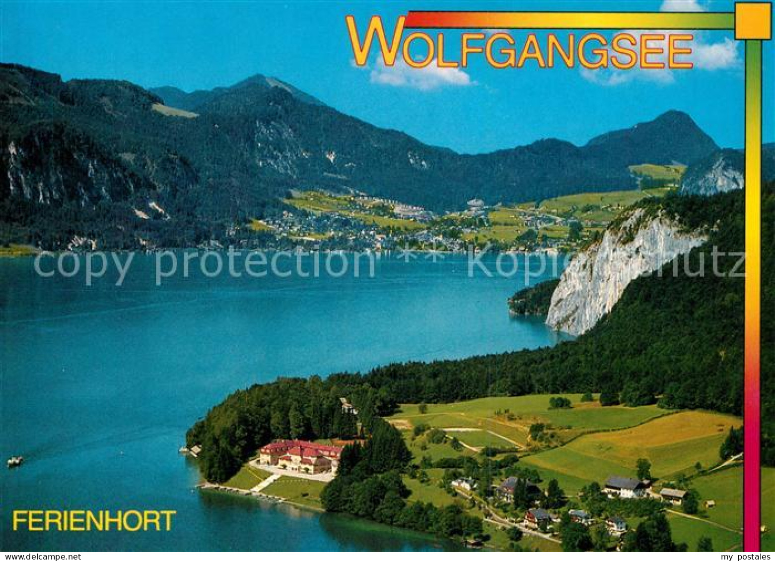 73285075 St Wolfgang Wolfgangsee Fliegeraufnahme St. Gilgen St Wolfgang Wolfgang