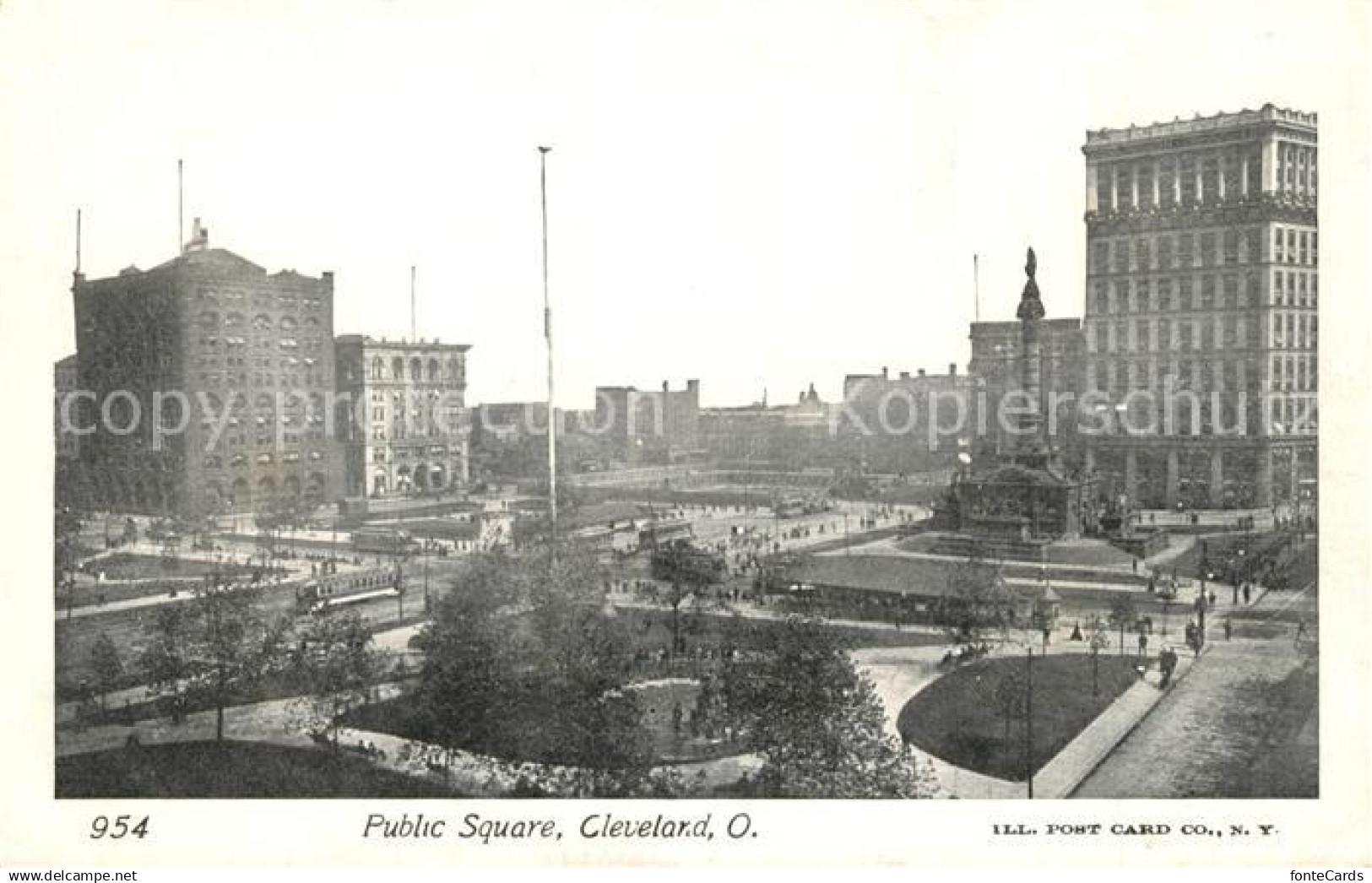 73298672 Cleveland Ohio Public Square Monument Cleveland Ohio