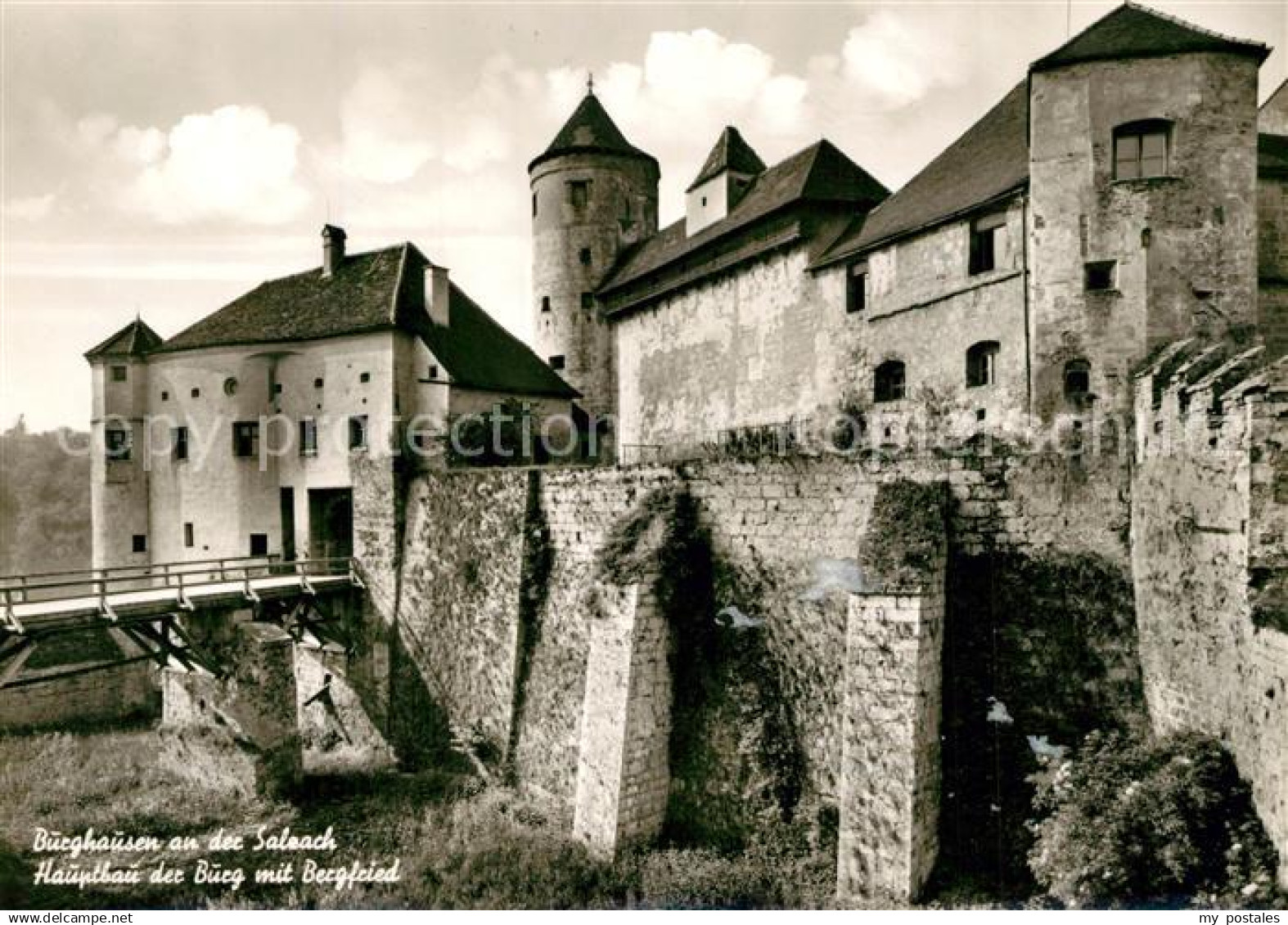 73300181 Burghausen Salzach Burg Bergfried  Burghausen Salzach