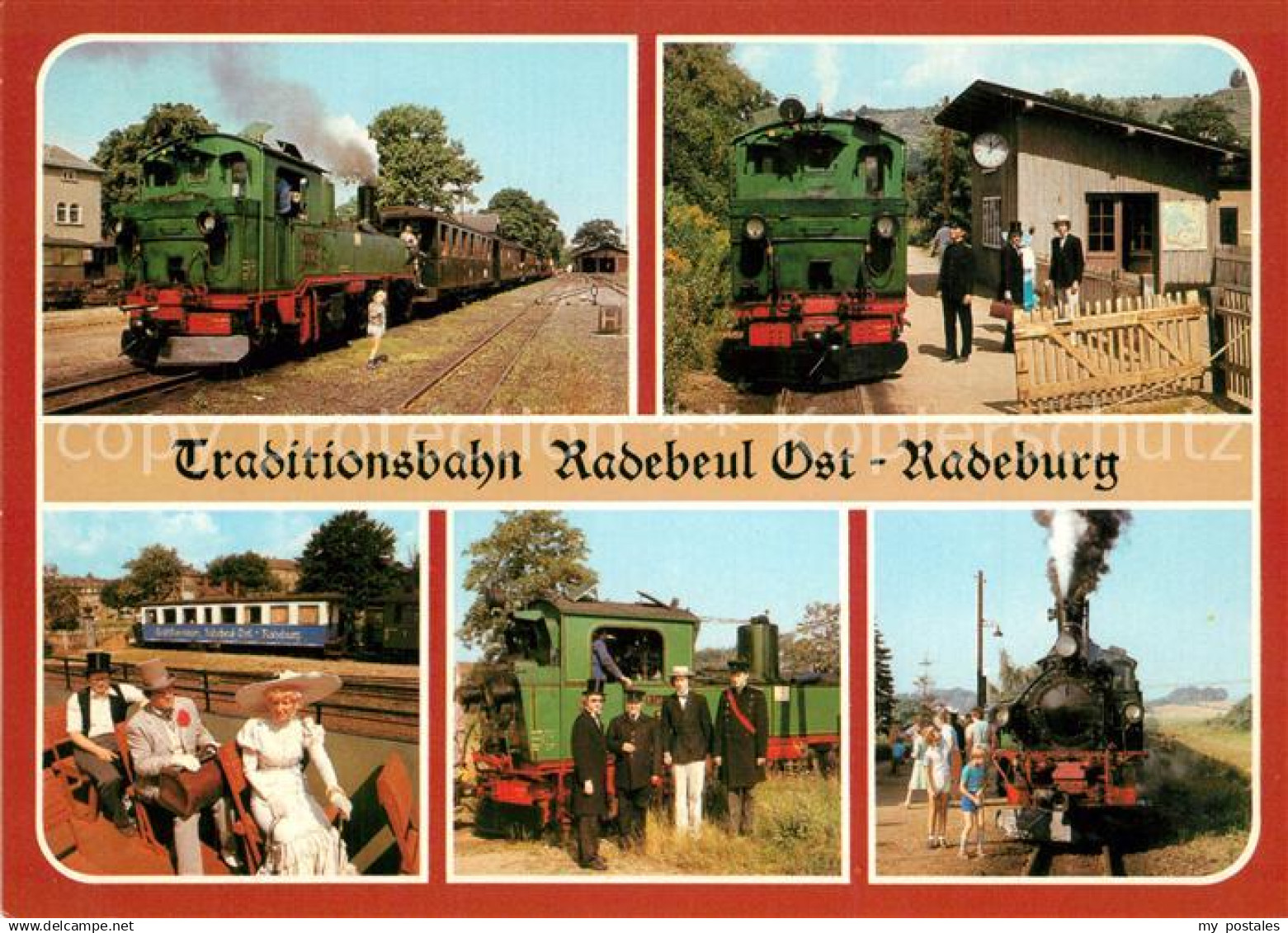 73312978 Radebeul Traditionsbahn Radebeul Ost Radeburg