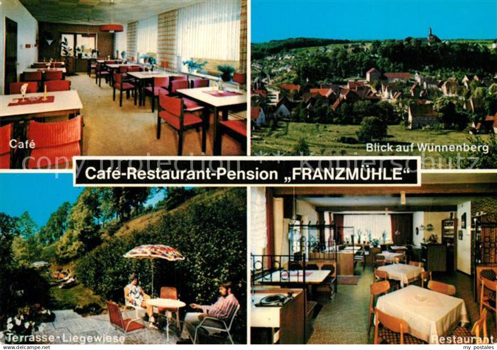 73324889 Bad Wuennenberg Restaurant Cafe Pension Franzmuehle