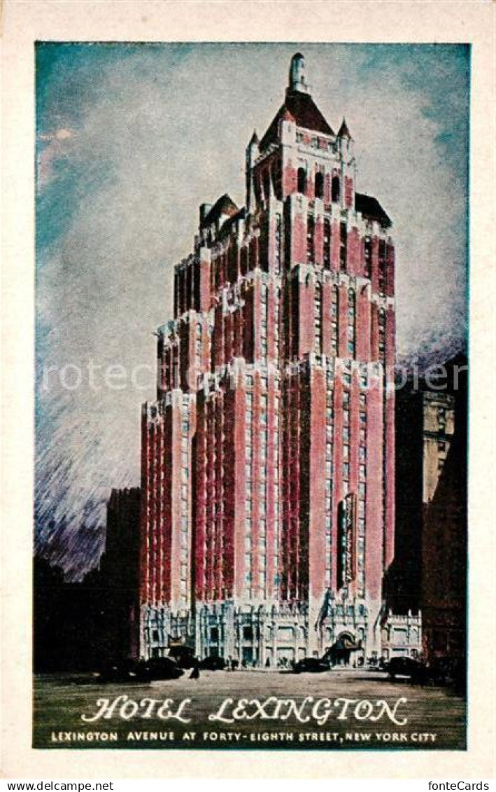 73333514 New_York_City Hotel Lexington Illustration