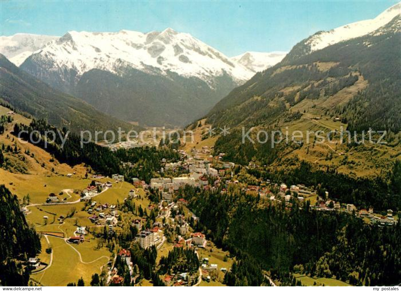 73338998 Bad Gastein Fliegeraufnahme Bad Gastein