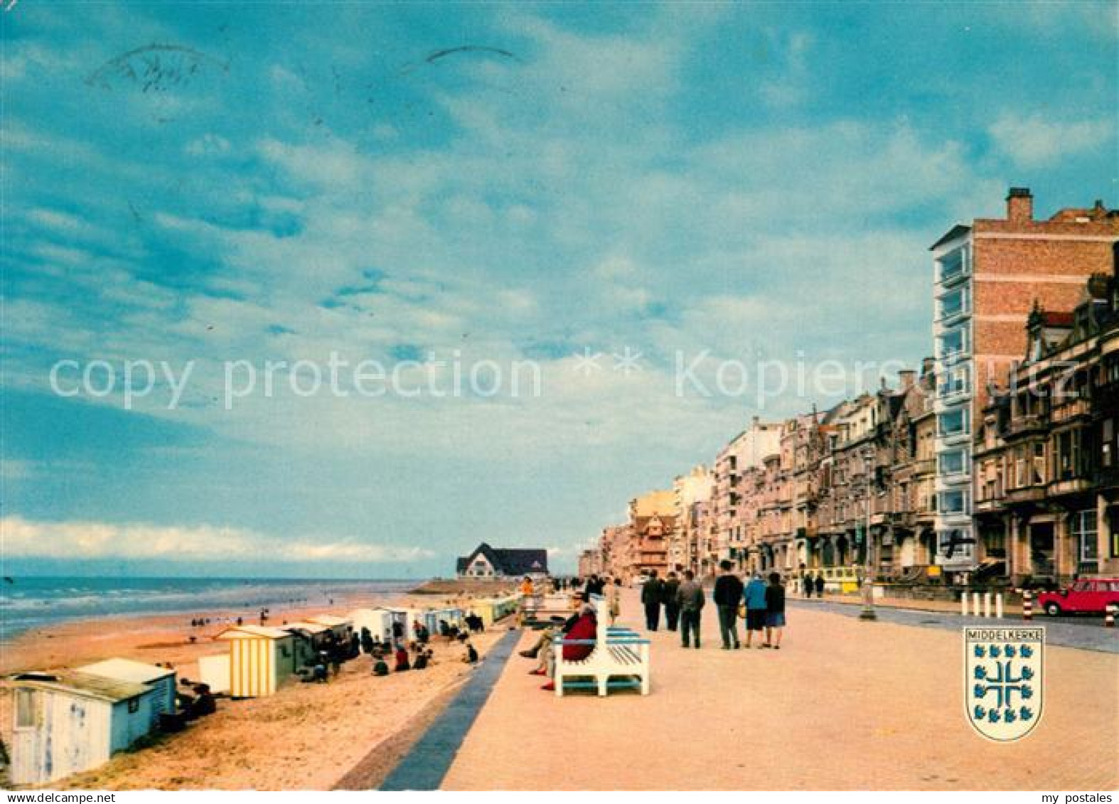 73361985 Middelkerke Casino strand en dijk Strand Promenade Middelkerke