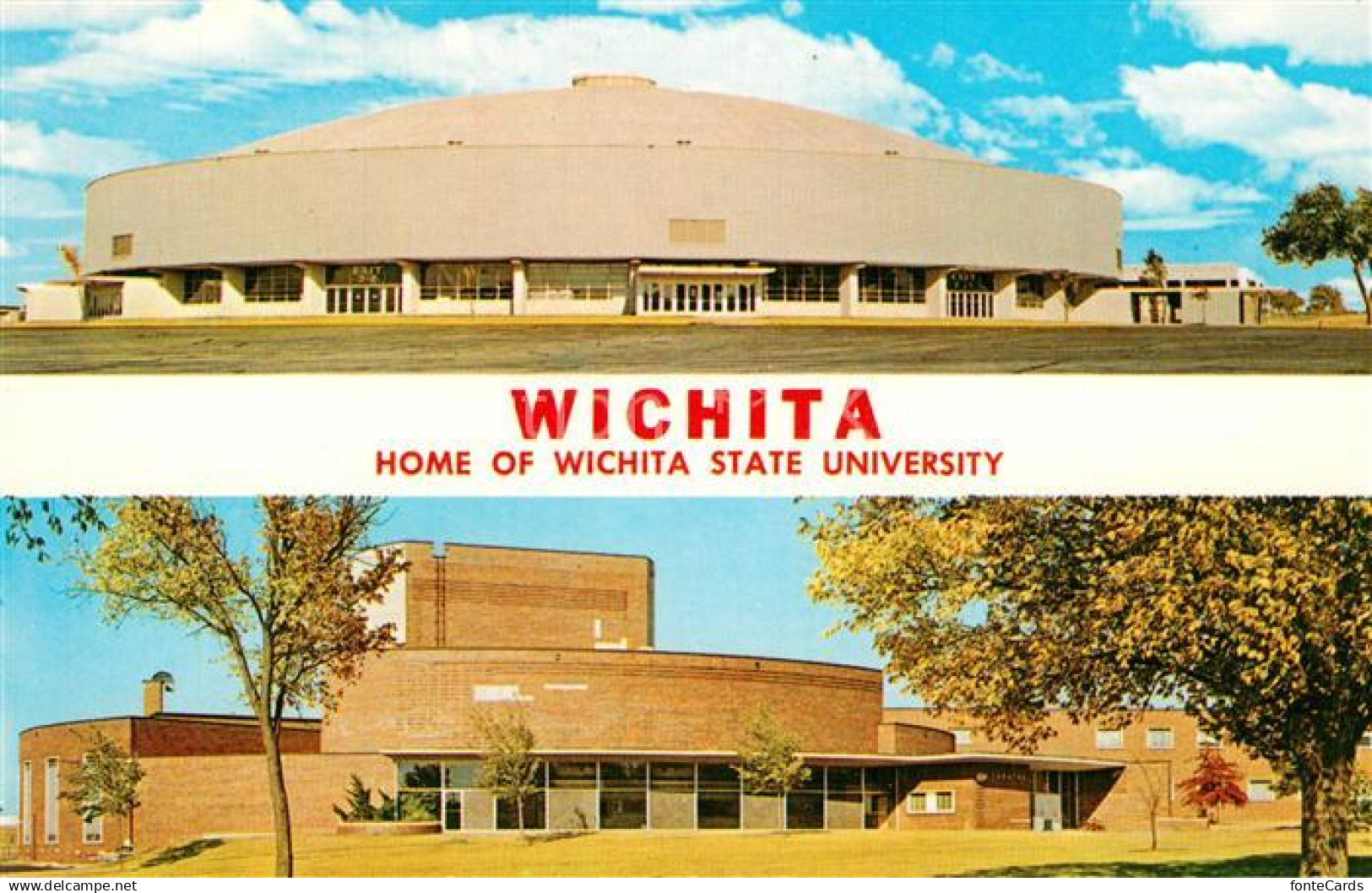 73512216 Wichita State University Field House Duerksen Fine Arts Center