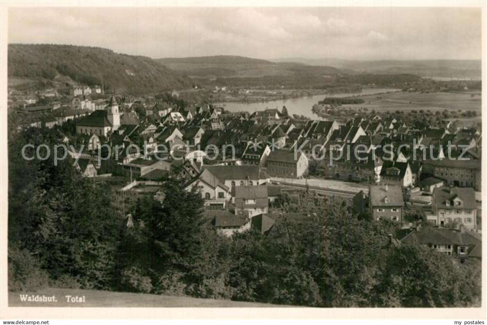 73513887 Waldshut-Tiengen Panorama Rheinebene Waldshut-Tiengen