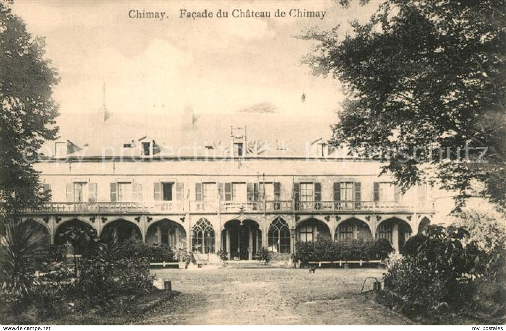 73523850 Chimay Facade du Chateau de Chimay Chimay