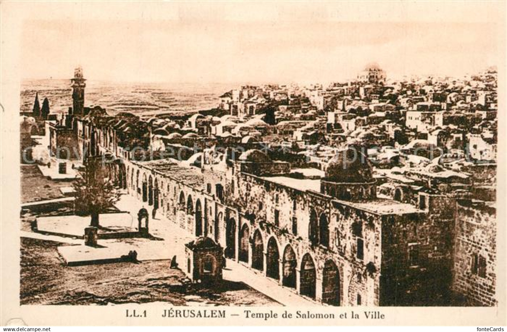 73560445 Jerusalem Yerushalayim Temple de Salomon et la Ville