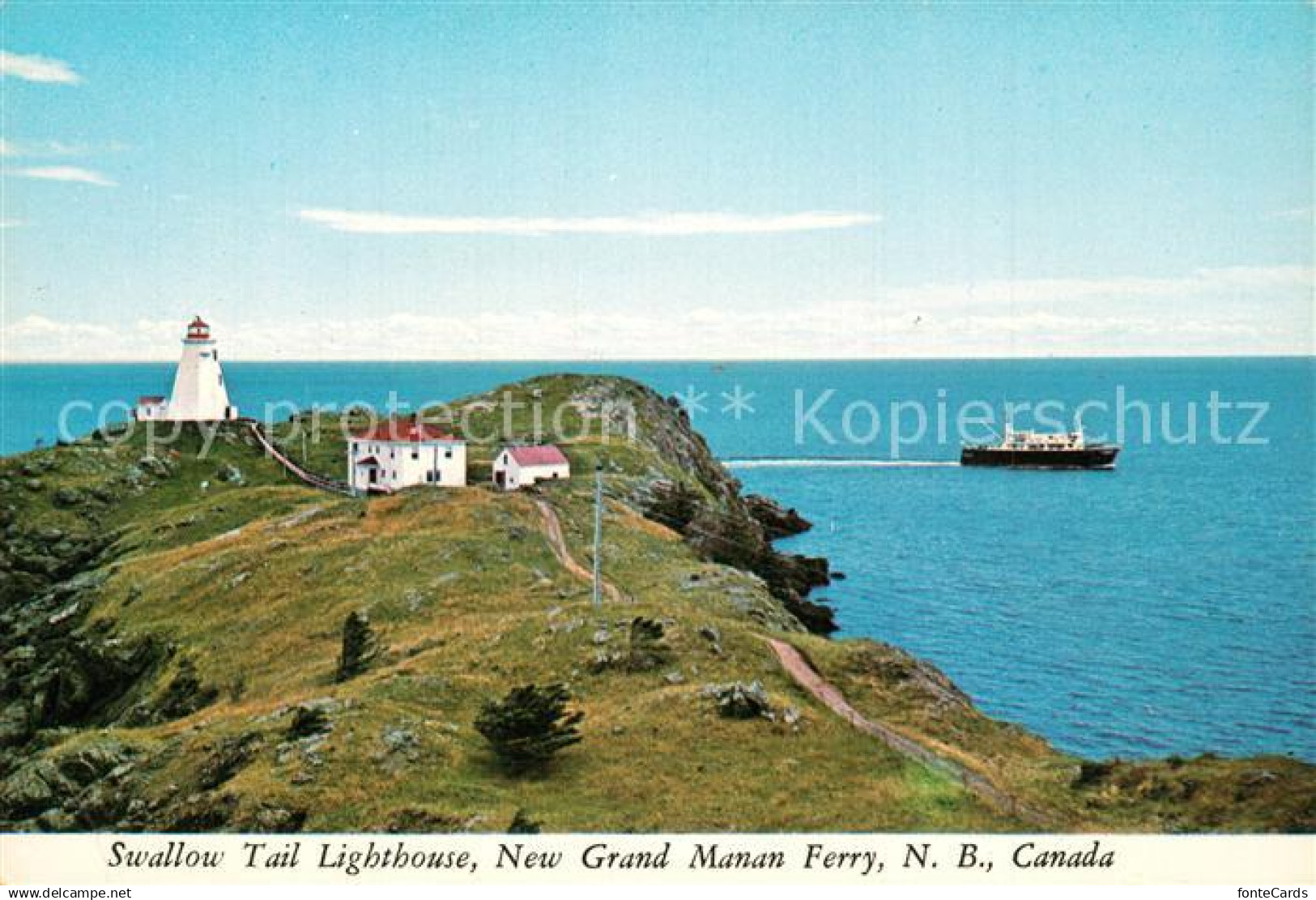 73584677 New Brunswick Nouveau Brunswick Grand Manon Ferry Lighthouse