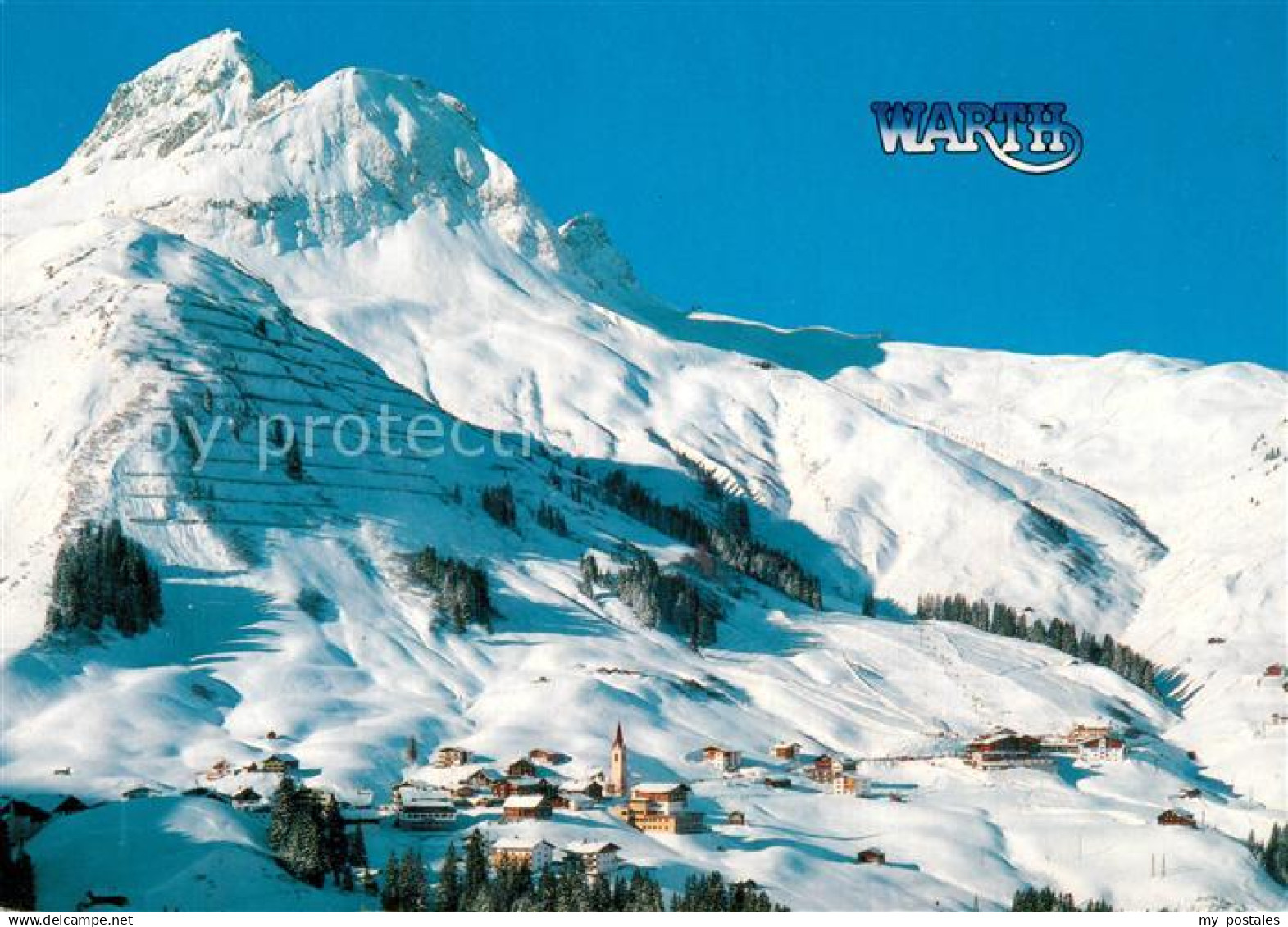 73598741 Warth Vorarlberg Wartherhorn Karhorn