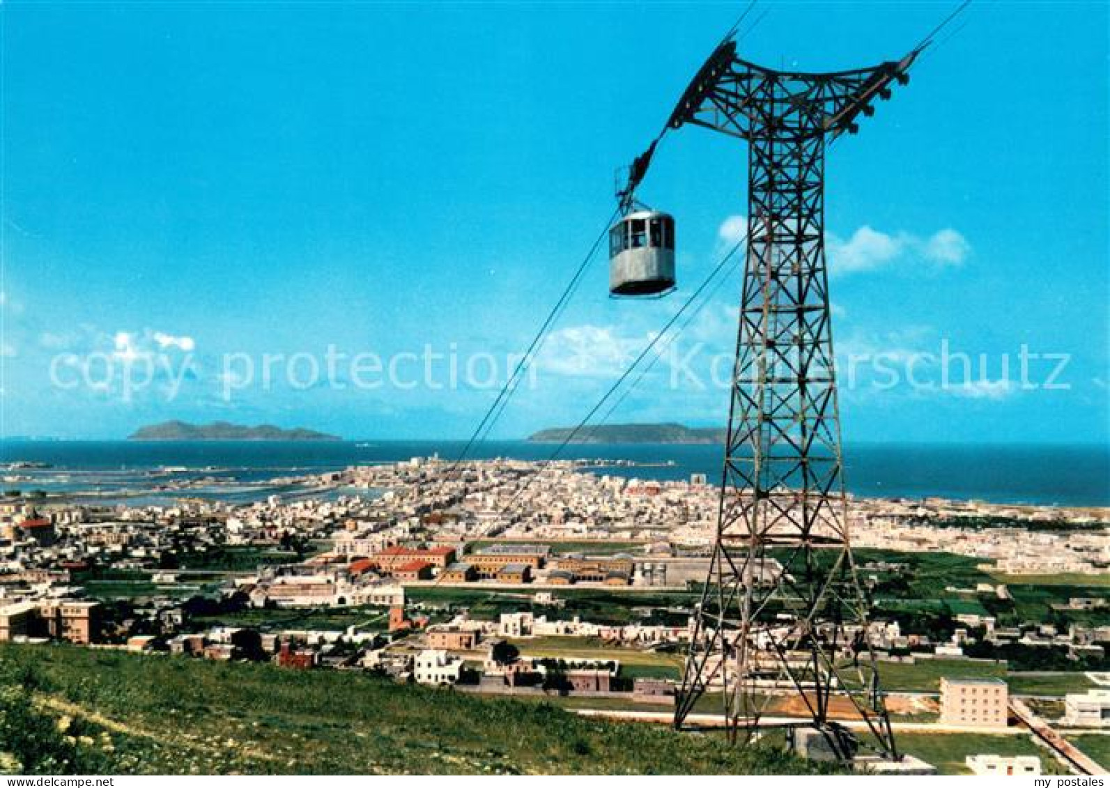 73601021 Trapani Panorama e Funivia Trapani