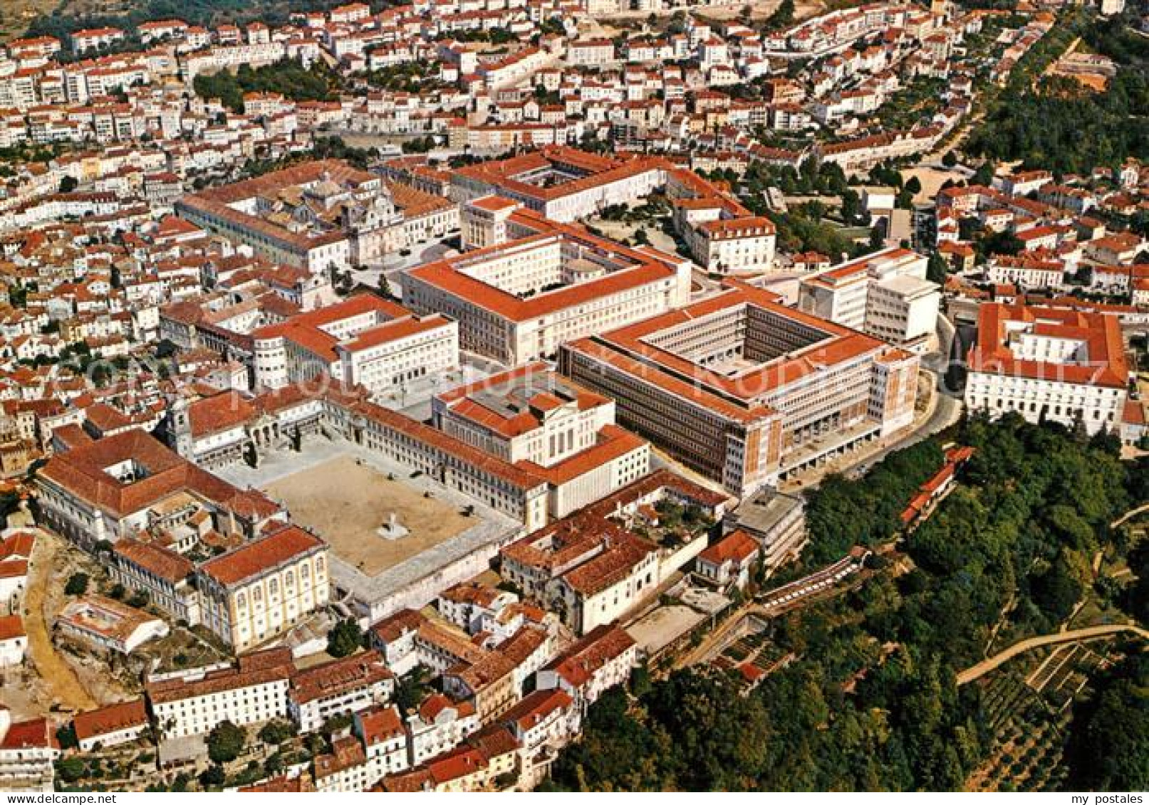 73609595 Coimbra Fliegeraufnahme Cidade Universitaria Coimbra