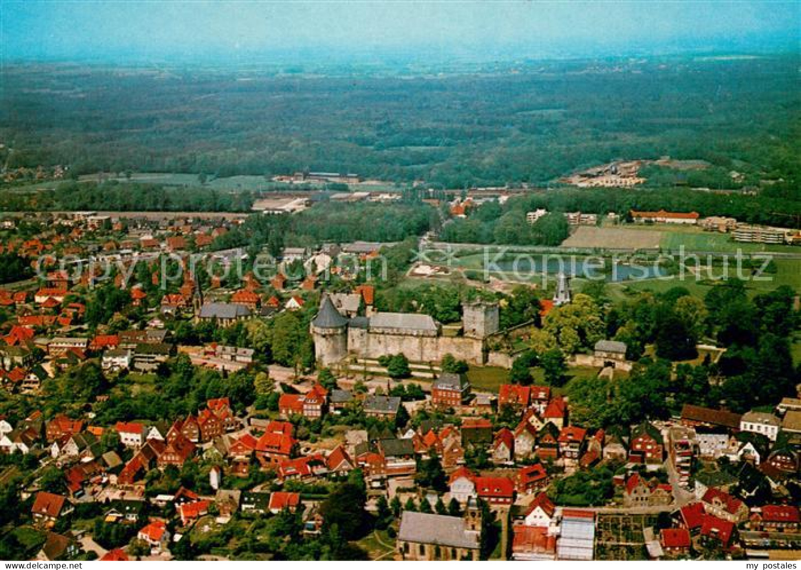 73614601 Bad Bentheim Fliegeraufnahme Bad Bentheim