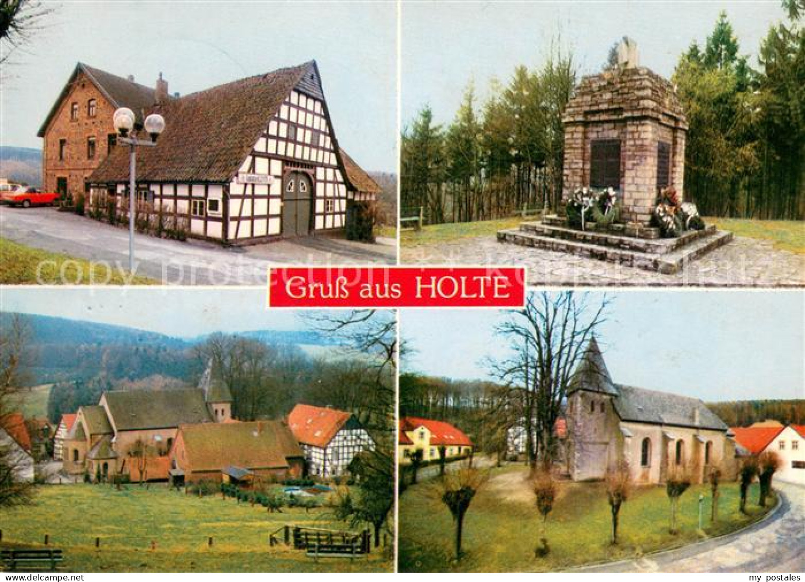 73615271 Bissendorf Osnabrueck Gaststaette Kiefoth Gedenkstaette Kirche Bissendo