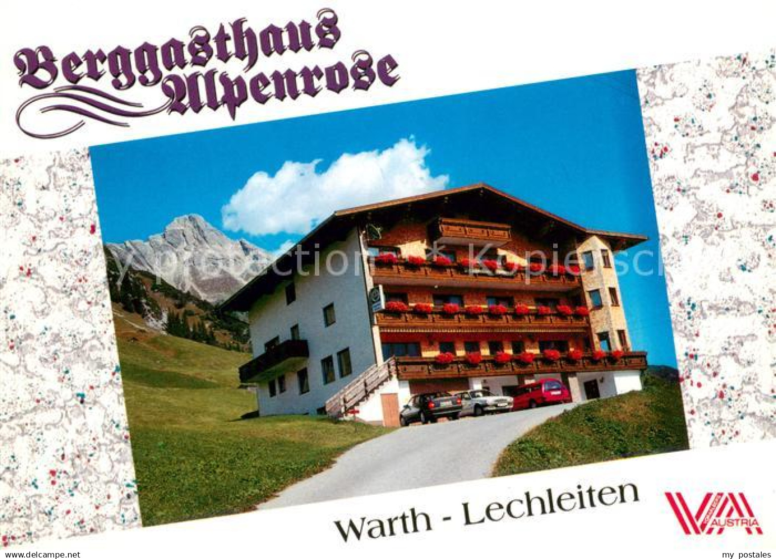 73630083 Lechleiten Warth Berggasthaus Alpenrose