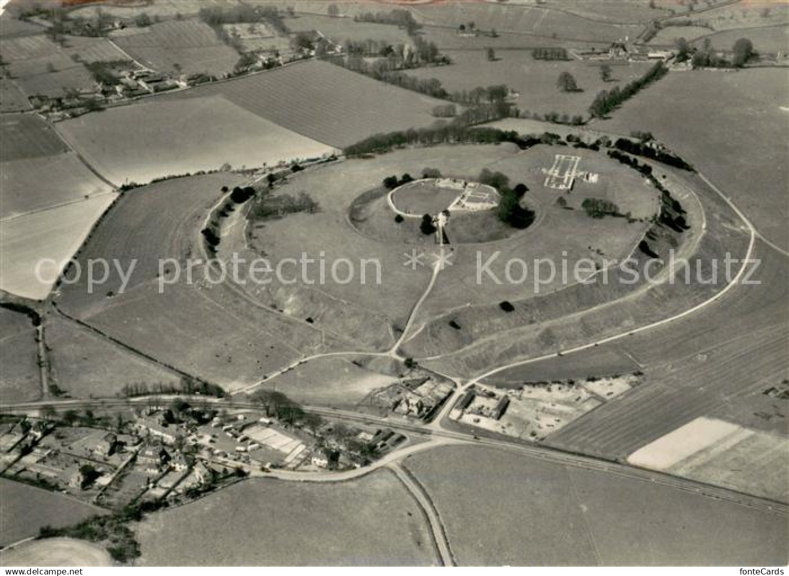 73645472 Wiltshire UK Old Sarum Air View Wiltshire UK