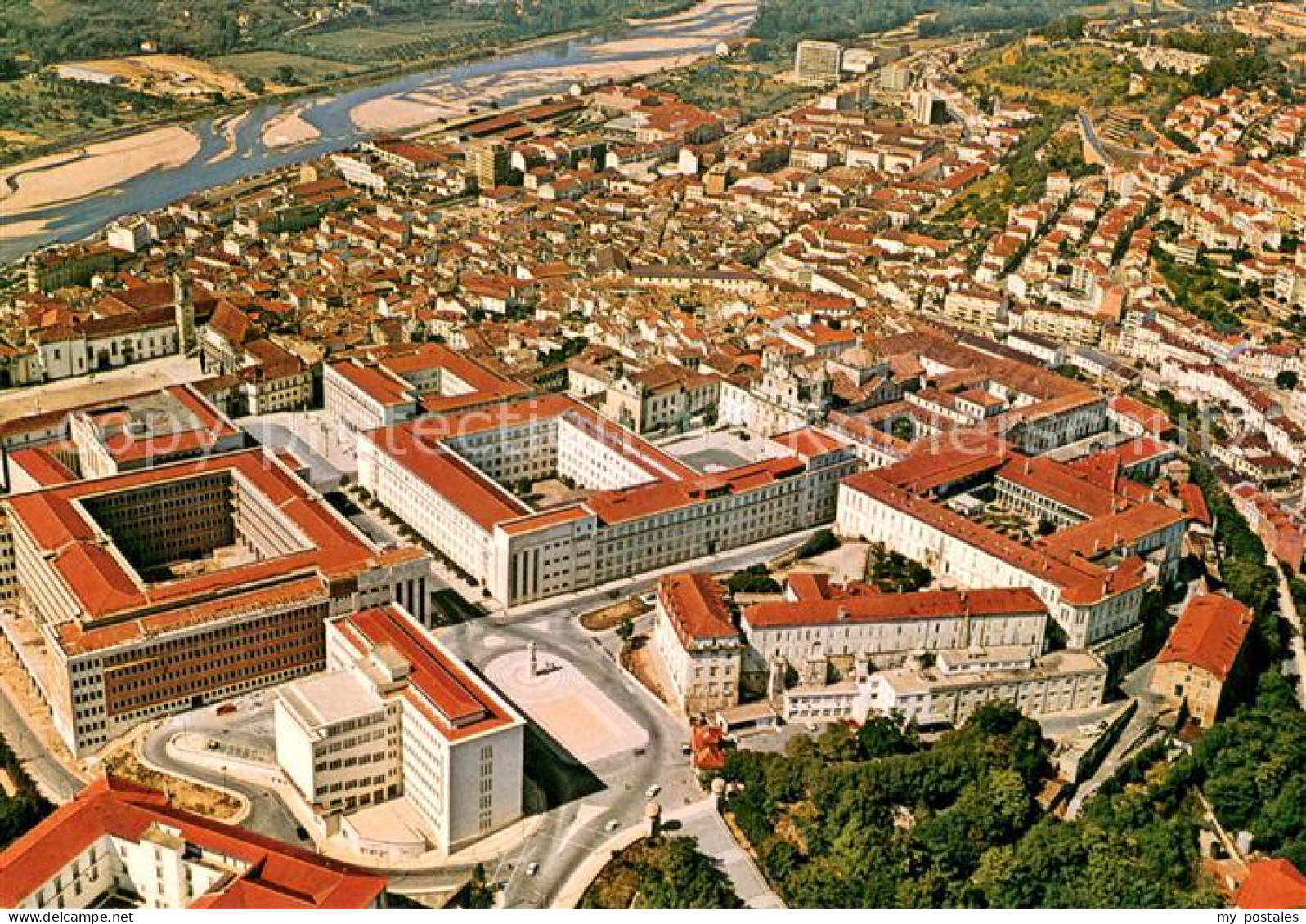 73650447 Coimbra Cidade Universitaria vista aérea Coimbra