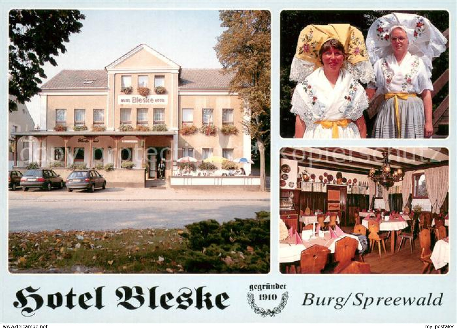 73659772 Burg Spreewald Hotel Bleske Restaurant Trachten Burg Spreewald