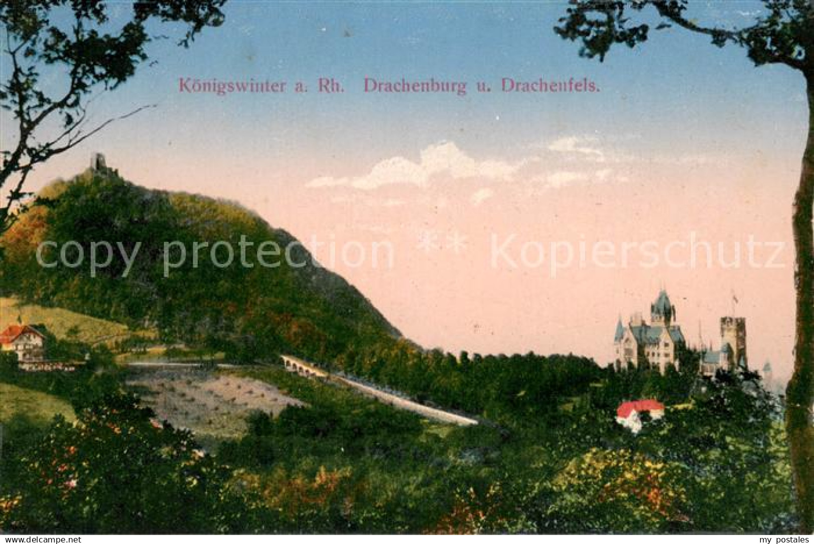 73689885 Koenigswinter Drachenburg und Drachenfels Koenigswinter