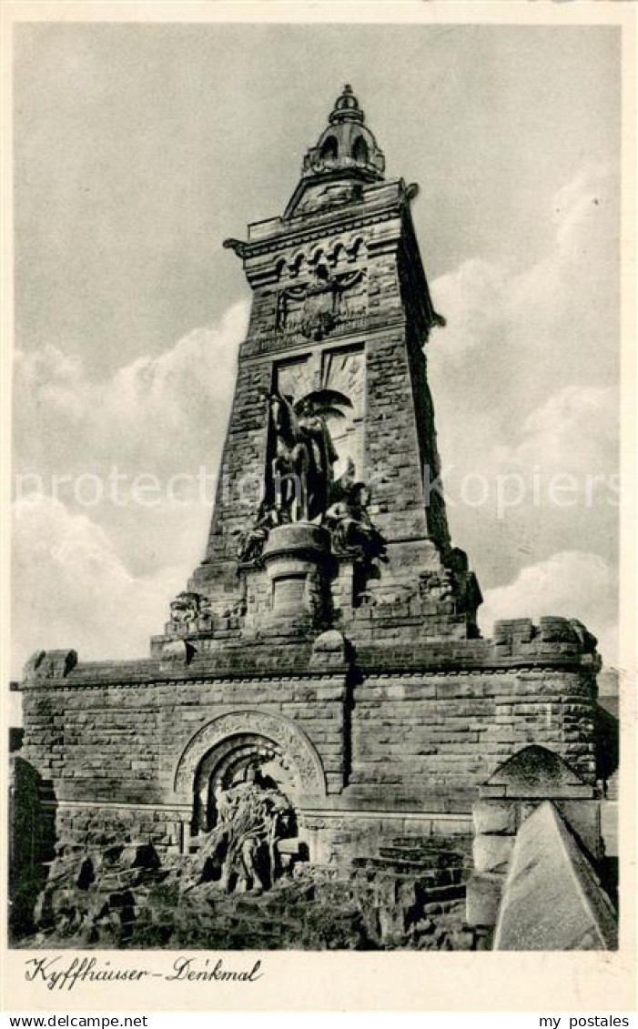 73690780 Bad Frankenhausen Kyffhaeuserdenkmal erbaut 1890 Bad Frankenhausen