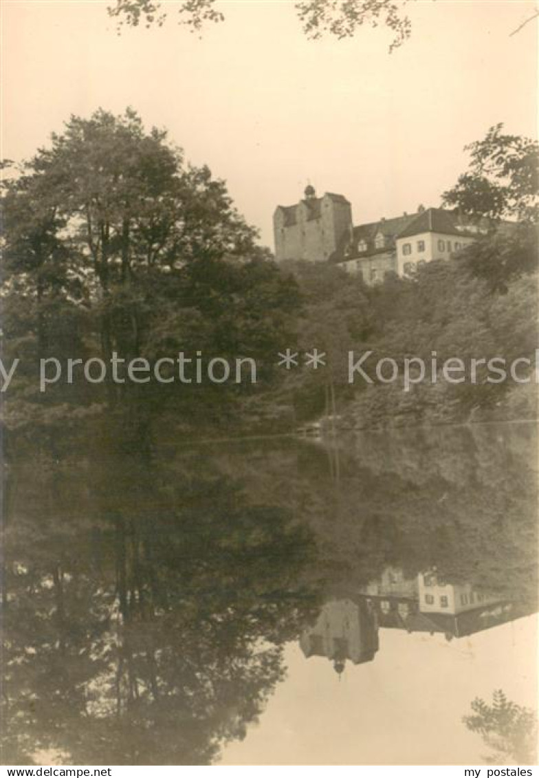 73691412 Ballenstedt Schloss Wasserspiegelung Ballenstedt