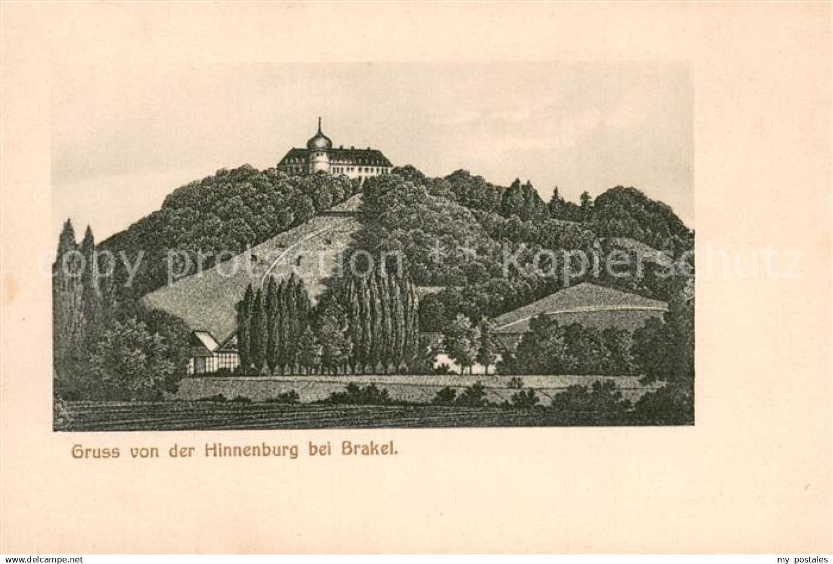 73692151 Brakel Westfalen Die Hinnenburg Brakel Westfalen