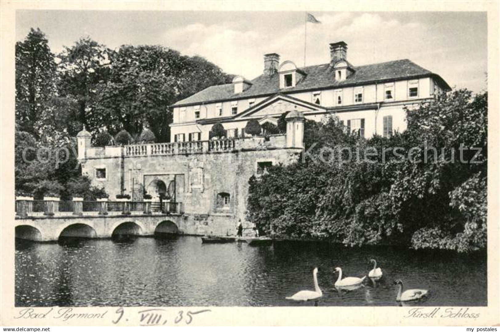 73693101 Bad Pyrmont Fuerstl Schloss Bad Pyrmont