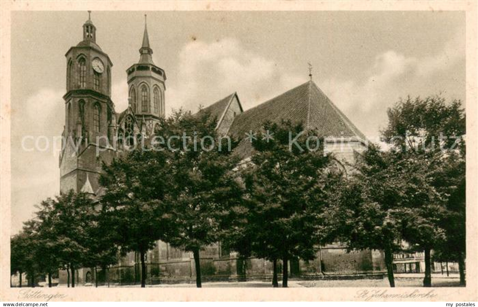 73693182 Goettingen Niedersachsen St Johanniskirche Goettingen Niedersachsen